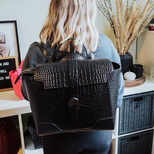 Senreve Large Maestra Bag Black/Noir - DRAGON